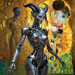 cybernetic demon dreaming, lsd, circuitry, intricate detail, royo, whealan, giger, klimt, hd,