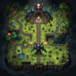 2 d metroidvania map with a stage boss, hollow knight inspired, concept art, digital painting, trending on artstation, highly detailed, epic composition, 8 k uhd