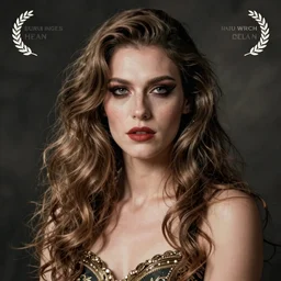 portrait of a very ugly transgender woman