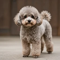 a feline poodle - cat - hybrid, animal photography