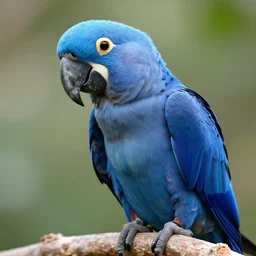 blue parrot, digital art, 8k