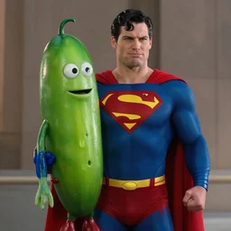 moviestill pickle rick as superman