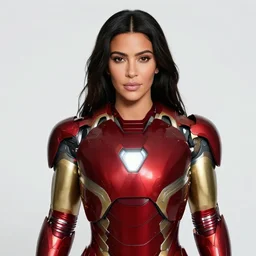 kim kardashian as iron man in marvel movie