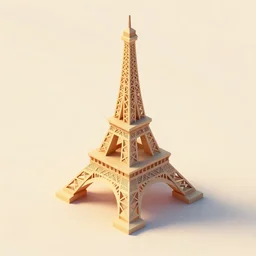 a low poly isometric render of paris in the style of monument valley, intricate, elegant, smooth shading, soft lighting, illustration, simple, solid shapes, by magali villeneuve, jeremy lipkin and michael garmash, rob rey and kentaro miura style, octane render
