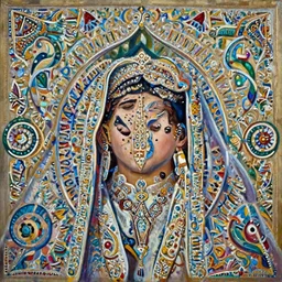 A beautiful Kurdish wedding, photo realistic painting, trending on Artstation, highly detailed, insanely detailed, award winning art