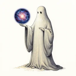 high intricate colored ink drawing of the sandman holding a glimmering galaxy, full shot, neil gaiman, maria panfilova, andrea savchenko, mike kime, ludovic plouffe, qi sheng luo, oliver cook, julian calle, eddie mendoza, trending on artstation