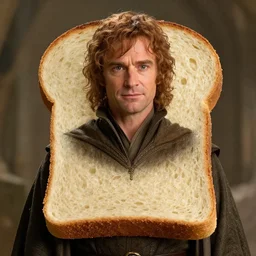 film still of steve buscemi made out of bread in lord of the rings, 4 k