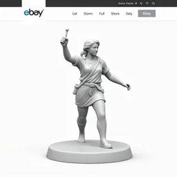 Fine Image on the store website, eBay, Full body, 80mm resin detailed miniature of a Bedroom