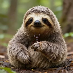 sloth - ant - eater hybrid hybrid professional photography