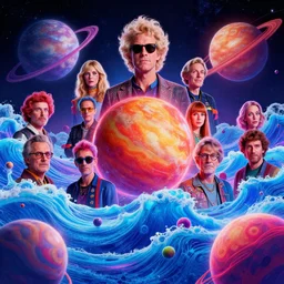 cosmic planet eaters, infinite waves, synthwave, bright neon colors, highly detailed, cinematic, tim white, vladimir kush, philippe druillet, roger dean, bob eggleton, michael whelan, tetsuro kimura, alfred kelsner, kubrick, jaroslaw jasnikowski