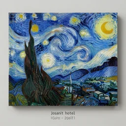 aqsarniit hotel, iqaluit, van gogh painting,