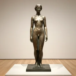 modern art, sculpture of a woman, moma