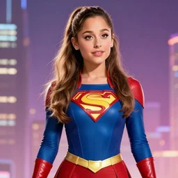 Ariana Grande as a superhero in Marvel Comics