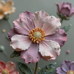 Paint Pour flowers , detailed, 8k hd dof