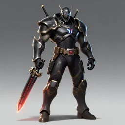 Doom slayer in valorant concept art, digital art, valorant, doom, valorant style