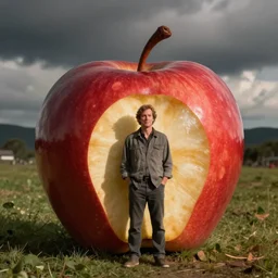 rob schneider as an apple