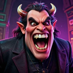 crazy glitchy buggy demonic evil ugly hilarious screaming yelling 3 d steve harvey portrait meme, featured on artstation, cgsociety, unreal engine, octane, volumetric lighting, rtx on, vibrant, by greg rutkowski, grainy, vhs footage, intricately detailed, award - winning, amazing, stunning, atmospheric, ambient