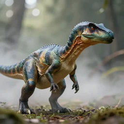 a photograph of a realistic charizard, photography, highly detailed, depth of field, bokeh, volumetric fog