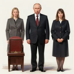 putin funeral, portrait, highly detailed, full body, digital painting, trending on artstation, concept art, sharp focus, illustration, art by artgerm and greg rutkowski and magali villeneuve