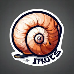 snail sports team logo, epic, best