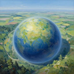 fantasy oil painting, center of the earth landscape, art by brothers hildebrandt, book cover illustration, sharp focus