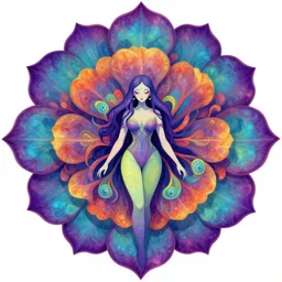 chtulhu flower surreal pattern lady pinterest artstation hd vivid colors