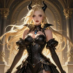 the portrait of the neutral evil fallen female dark knight vagabond as absurdly beautiful, gorgeous, elegant, sophisticated mature idol, an ultrafine hyperdetailed illustration by kim jung gi, irakli nadar, intricate linework, bright colors, octopath traveler, final fantasy, unreal engine highly rendered, global illumination, radiant light, detailed and intricate environment
