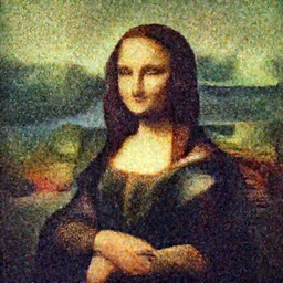 a beautiful black girl like Mona lisa