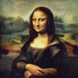 a beautiful black girl like Mona lisa