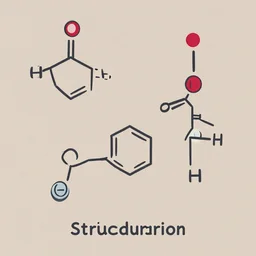 structural formula diagram of an undiscovered chemical compound