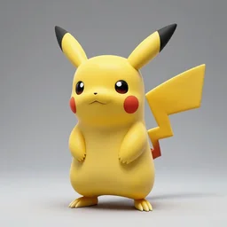 the skeleton of a pikachu, museum photograph