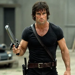 A still of Carl Bildt as Rambo in Rambo First Blood