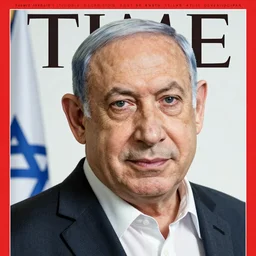 fat, old Benjamine Netanyahu on the cover of TIME Magazine