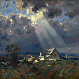 dark souls by claude monet