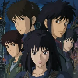 a film still portrait of a beautiful fantasy woman in a cyberpunk woodcarver world, finely detailed features, closeup at the faces, perfect art, at an ancient city, gapmoe yandere grimdark, trending on pixiv fanbox, painted by greg rutkowski makoto shinkai takashi takeuchi studio ghibli, akihiko yoshida, 4 k