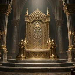 the elder scrolls vi, exquisitely designed throne room, atmospheric lighting, painted, intricate, volumetric lighting, beautiful, daytime, slightly sunny weather, sharp focus, deep colours, ultra detailed, by leesha hannigan, ross tran, thierry doizon, kai carpenter, ignacio fernandez rios