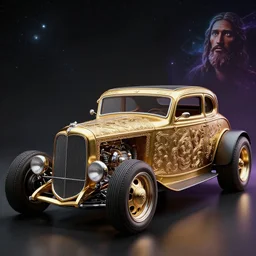 jesus built my hotrod digital art, cosmic, 3 d high definition, trending on artstation, photorealistic, high resolution, vray, 8 k, octane, hyper detailed, insane details, intricate, elite, ornate, elegant trend, highly detailed and intricate, sharp focus, photography, unreal engine