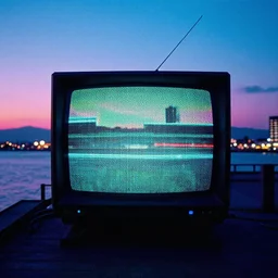 sky the color of television tuned to a dead channel, over a pier, chiba city, cyberpunk, william gibson, matrix