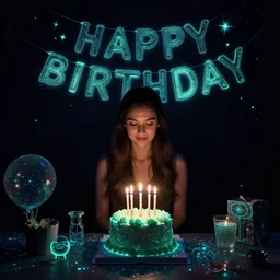 bioluminescent birthday