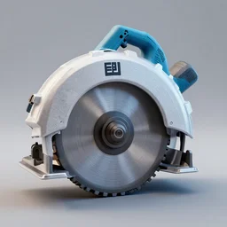 hi-tech circular buzzsaw, 3D render