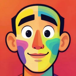 neuroplasticity coming out of the top of a face by disney concept artists, blunt borders, rule of thirds, vibrant colors, intense!!!
