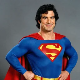 bob ross as superman by bob ross