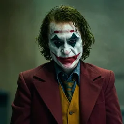 film still of Willem Dafoe playing The Joker in The Dark Knight, 4k