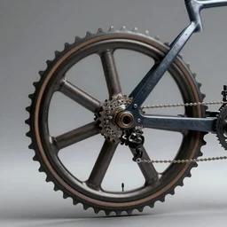 Fixed gear bike, hypermaximalistic, high details, cinematic, 8k resolution, beautiful detailed, insanely intricate details, artstation trending, octane render, unreal engine