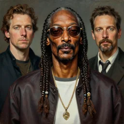 orientalist painting of snoop dogg portrait by jean - leon gerome and otto pilny and adrien henri tanoux. cinematic, hyper realism, high detail 8 k