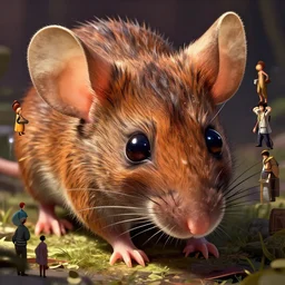 highly detailed vanishing mouse - point of eyes, in gta v, stephen bliss, unreal engine, fantasy art by greg rutkowski, loish, rhads, ferdinand knab, makoto shinkai and lois van baarle, ilya kuvshinov, rossdraws, tom bagshaw, global illumination, radiant light, detailed and intricate environment