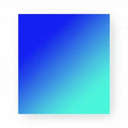 color gradient from cobalt blue to aqua, blank, clear, empty