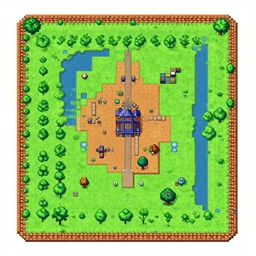 1 6 - bit snes rpg fantasy overworld map
