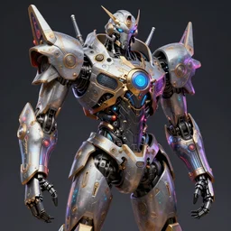 hyper detailed ultra sharp of robot, trending on artstation, warpaint aesthetic, volumetric lighting, psychedelic, ornate, intricate, digital painting, concept art, sharp focus, illustration, art by artgerm and greg rutkowski and h. r. giger, 8 k