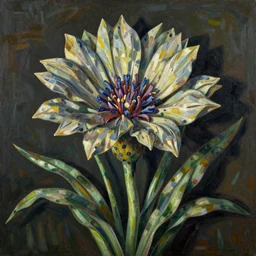 sculpture of corn flower by Emil Nolde